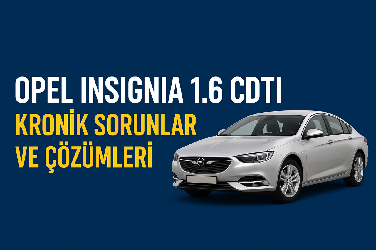 Opel Insignia 1.6 CDTI – Kronik Sorunlar ve Çözümleri